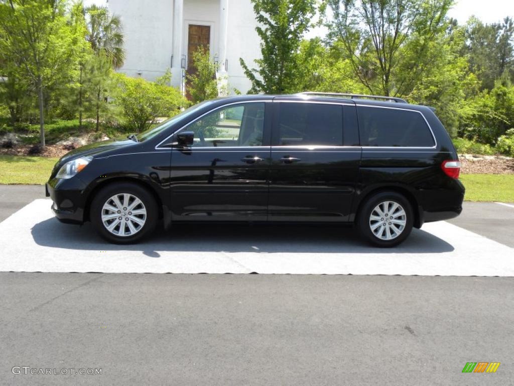 Nighthawk Black Pearl 2006 Honda Odyssey Touring Exterior Photo #48368431
