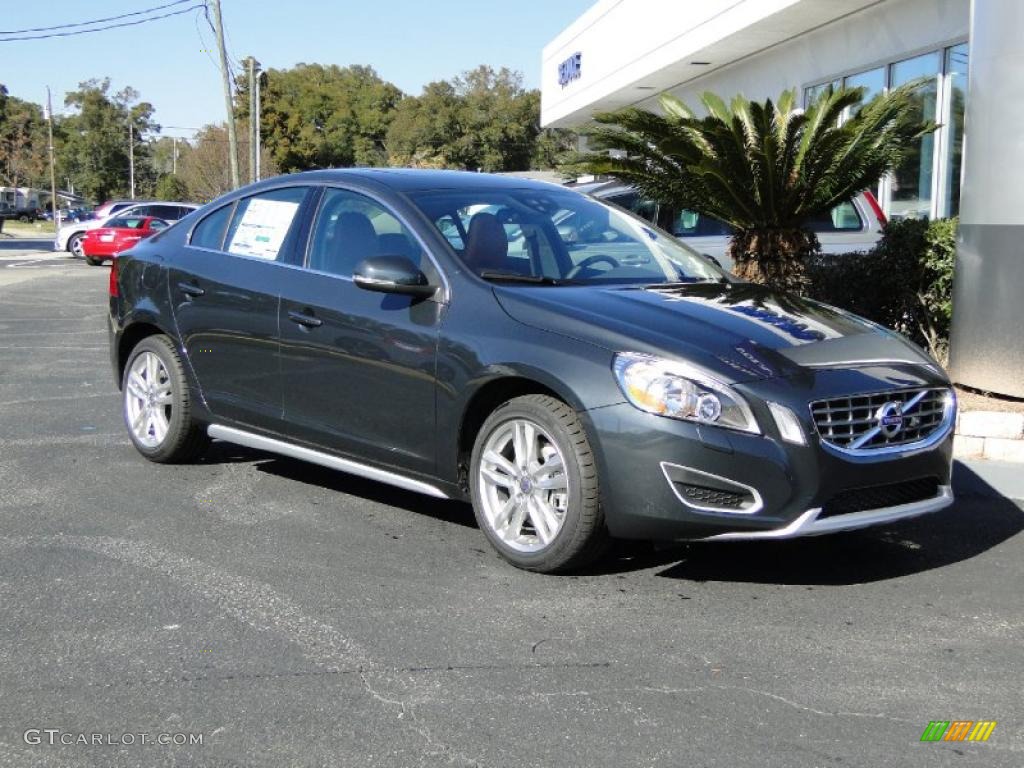 Saville Grey Metallic 2012 Volvo S60 T5 Exterior Photo #48368653