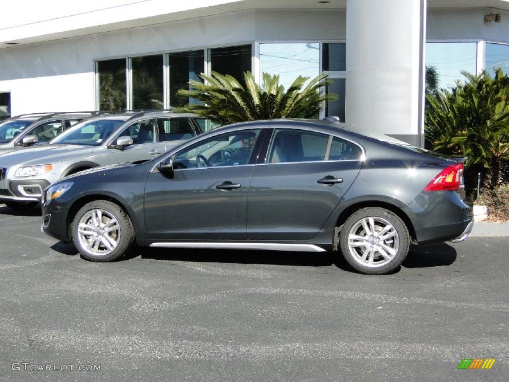 Saville Grey Metallic 2012 Volvo S60 T5 Exterior Photo #48368785