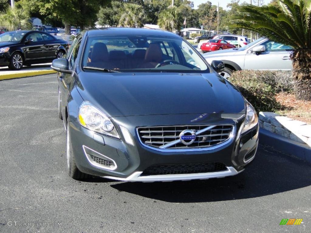 Saville Grey Metallic 2012 Volvo S60 T5 Exterior Photo #48368899