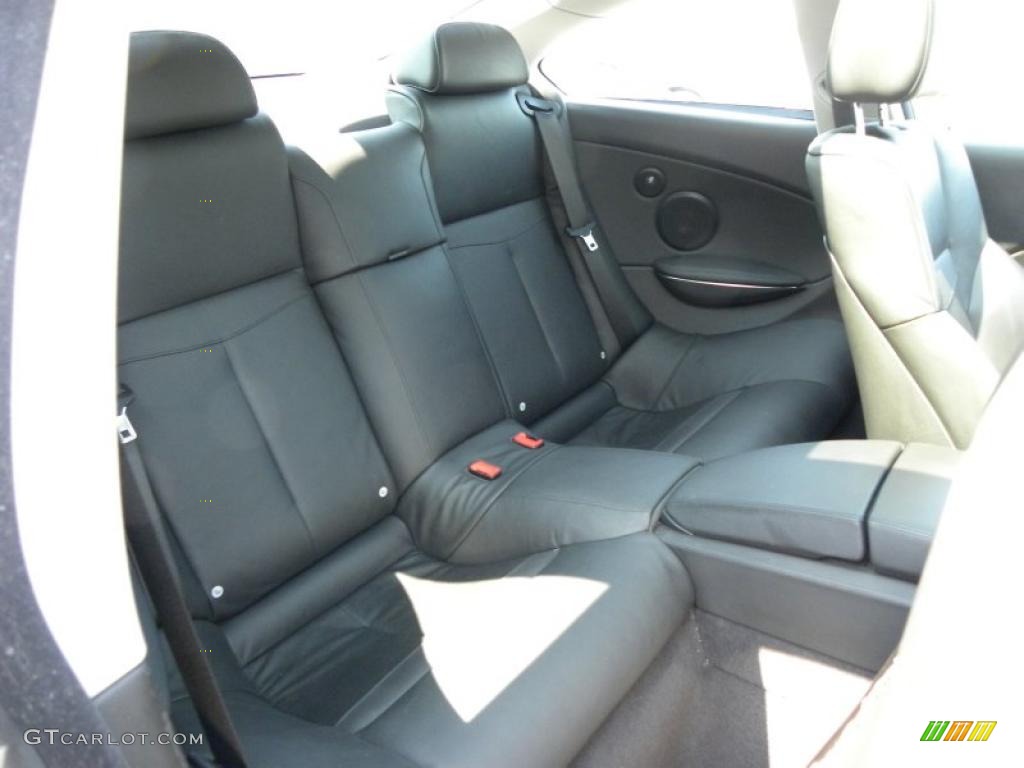 Black Interior 2007 BMW 6 Series 650i Coupe Photo #48369019