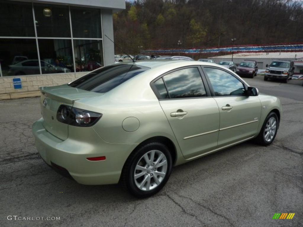 Golden Sand Metallic 2008 Mazda MAZDA3 s Sport Sedan Exterior Photo #48369196