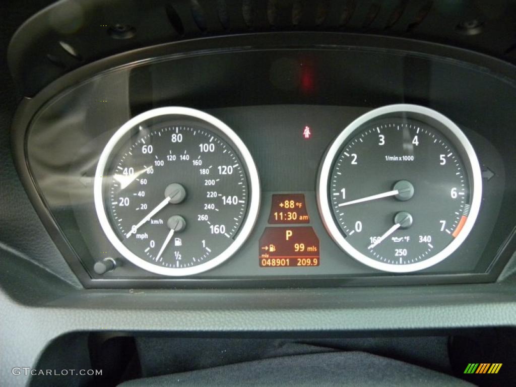 2007 BMW 6 Series 650i Coupe Gauges Photo #48369229
