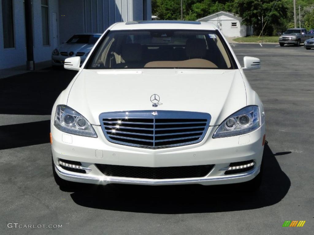 Diamond White Metallic 2011 Mercedes-Benz S 550 Sedan Exterior Photo #48369238