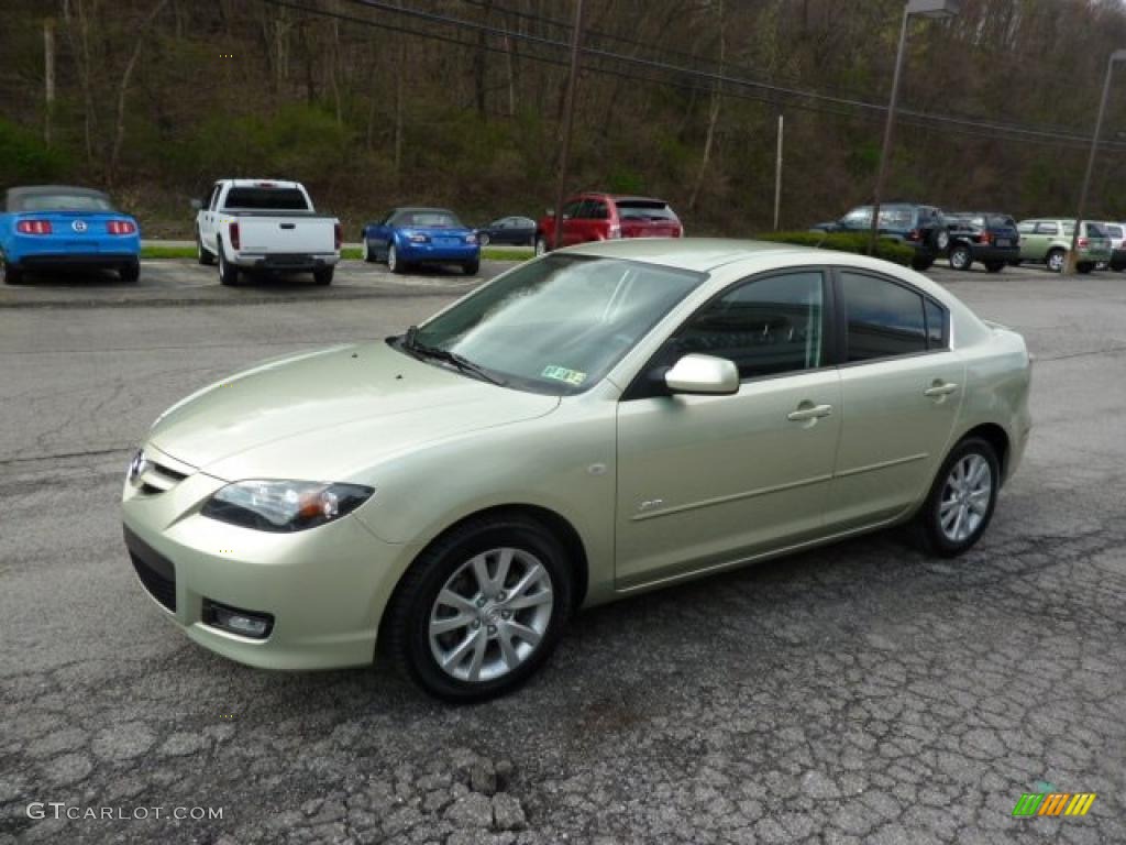 Golden Sand Metallic 2008 Mazda MAZDA3 s Sport Sedan Exterior Photo #48369241