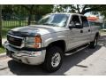 Silver Birch Metallic - Sierra 2500HD SLT Crew Cab 4x4 Photo No. 1