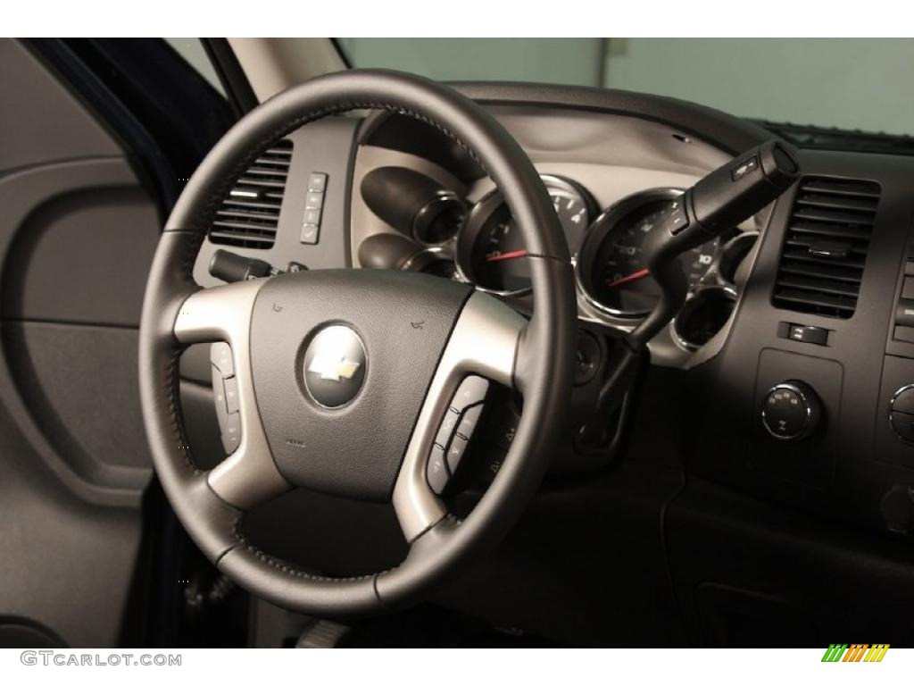 2011 Silverado 1500 LT Extended Cab 4x4 - Imperial Blue Metallic / Ebony photo #9