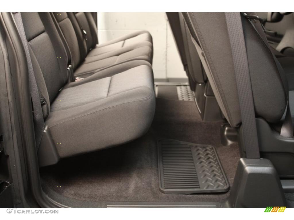 2011 Silverado 1500 LT Extended Cab 4x4 - Taupe Gray Metallic / Ebony photo #8