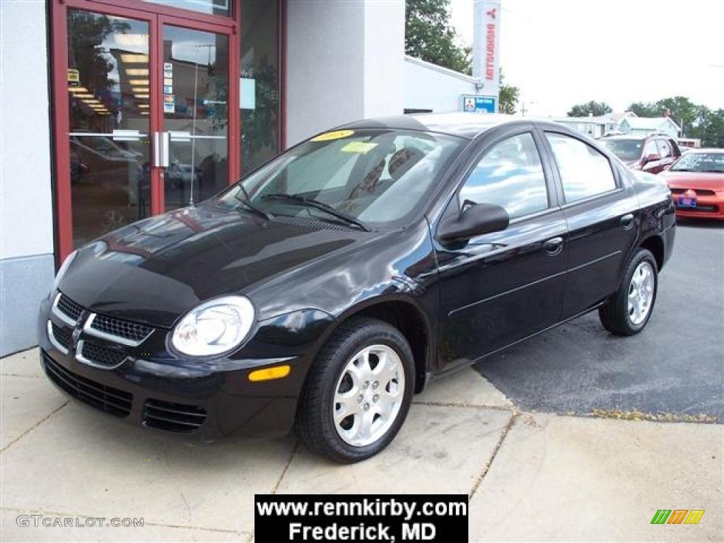 Black Dodge Neon