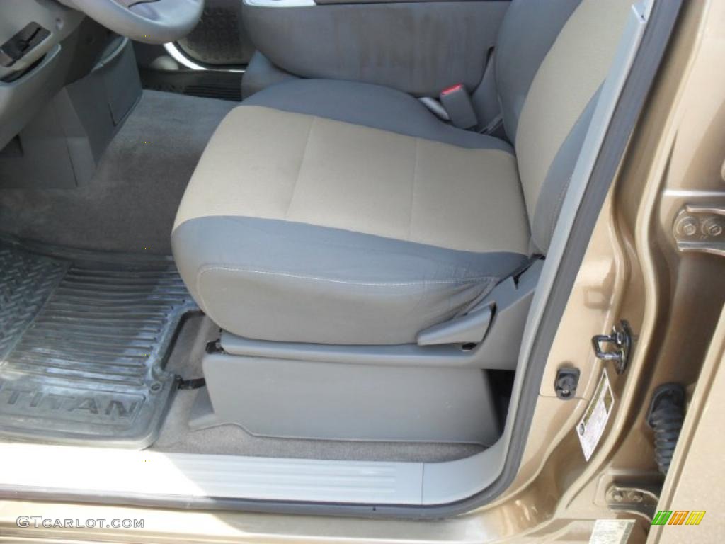 2004 Titan XE Crew Cab - Copper / Sand/Steel photo #10