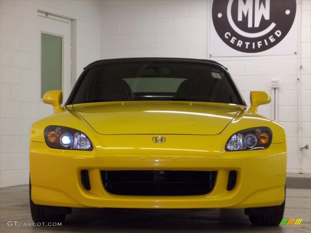 2007 S2000 Roadster - Rio Yellow Pearl / Black photo #2
