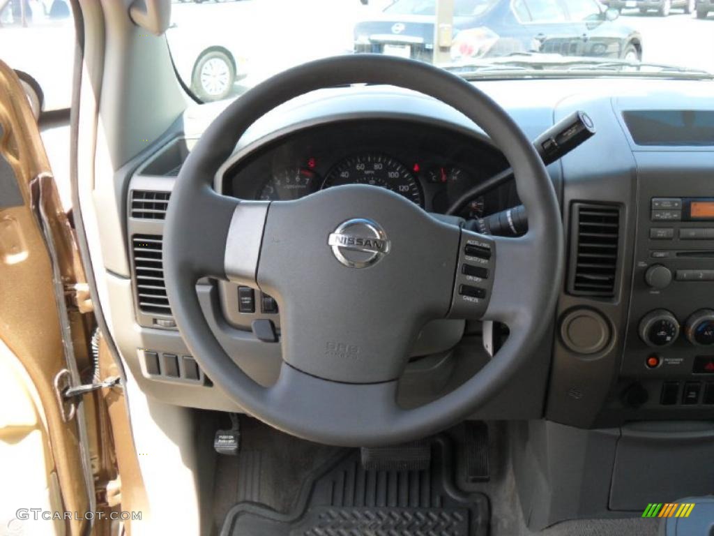 2004 Titan XE Crew Cab - Copper / Sand/Steel photo #14