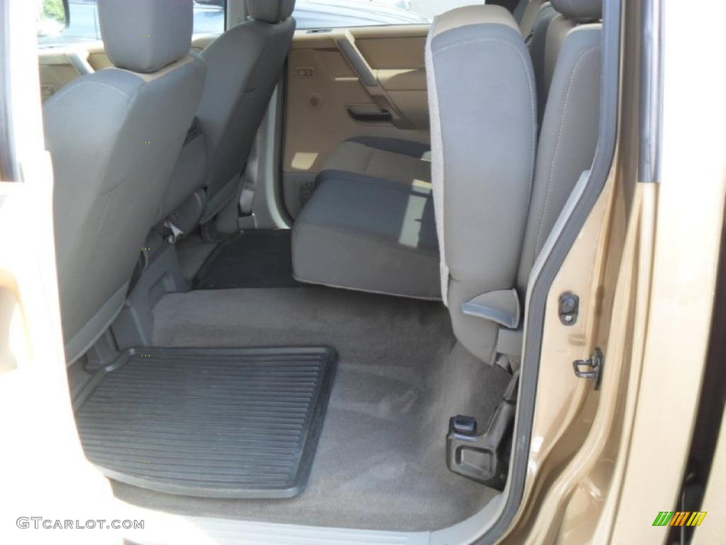 2004 Titan XE Crew Cab - Copper / Sand/Steel photo #16