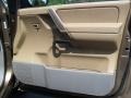 2004 Nissan Titan Sand/Steel Interior Door Panel Photo