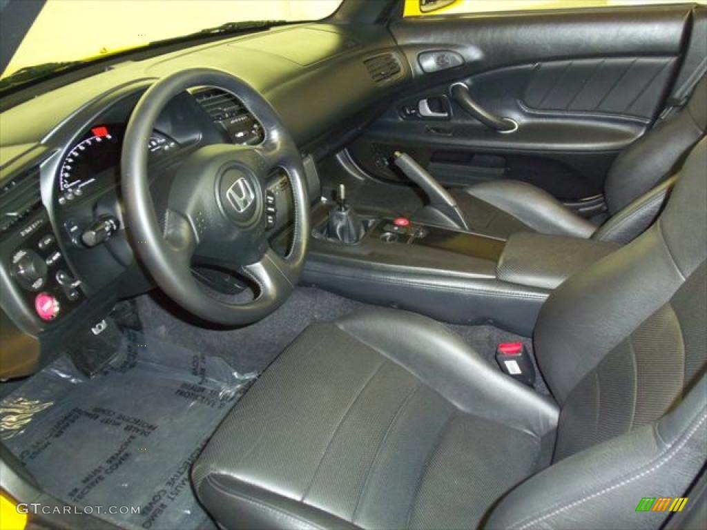 2007 S2000 Roadster - Rio Yellow Pearl / Black photo #14
