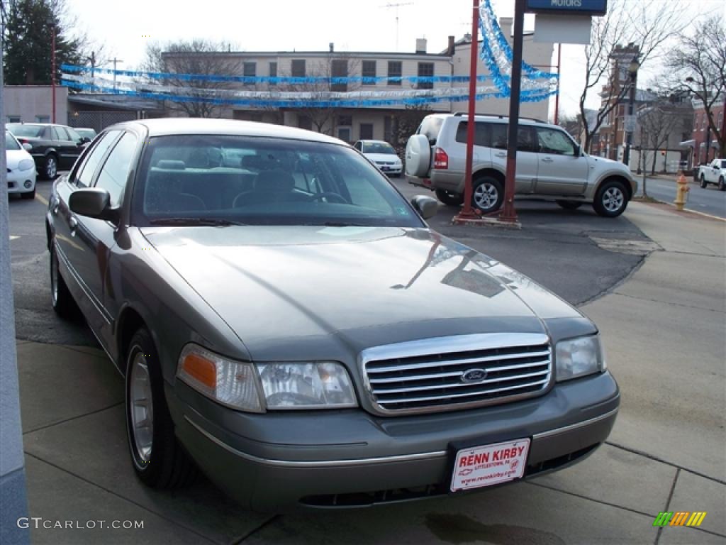 1999 Crown Victoria LX - Medium Grey Metallic / Light Graphite photo #6