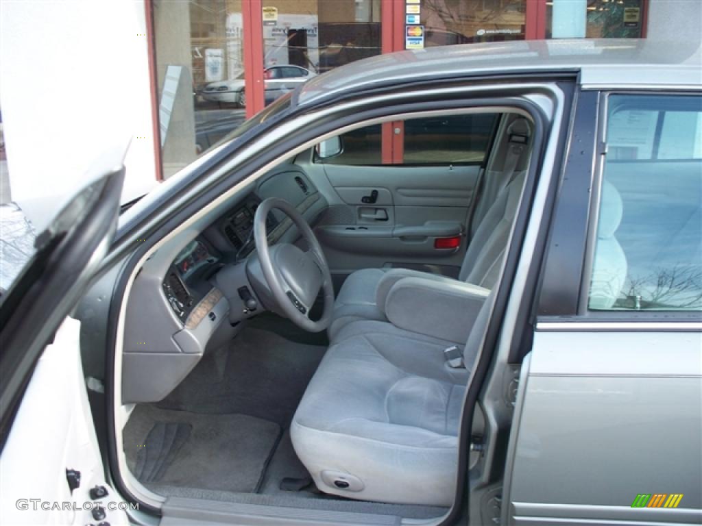 1999 Crown Victoria LX - Medium Grey Metallic / Light Graphite photo #8
