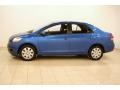 2009 Blue Streak Metallic Toyota Yaris Sedan  photo #4