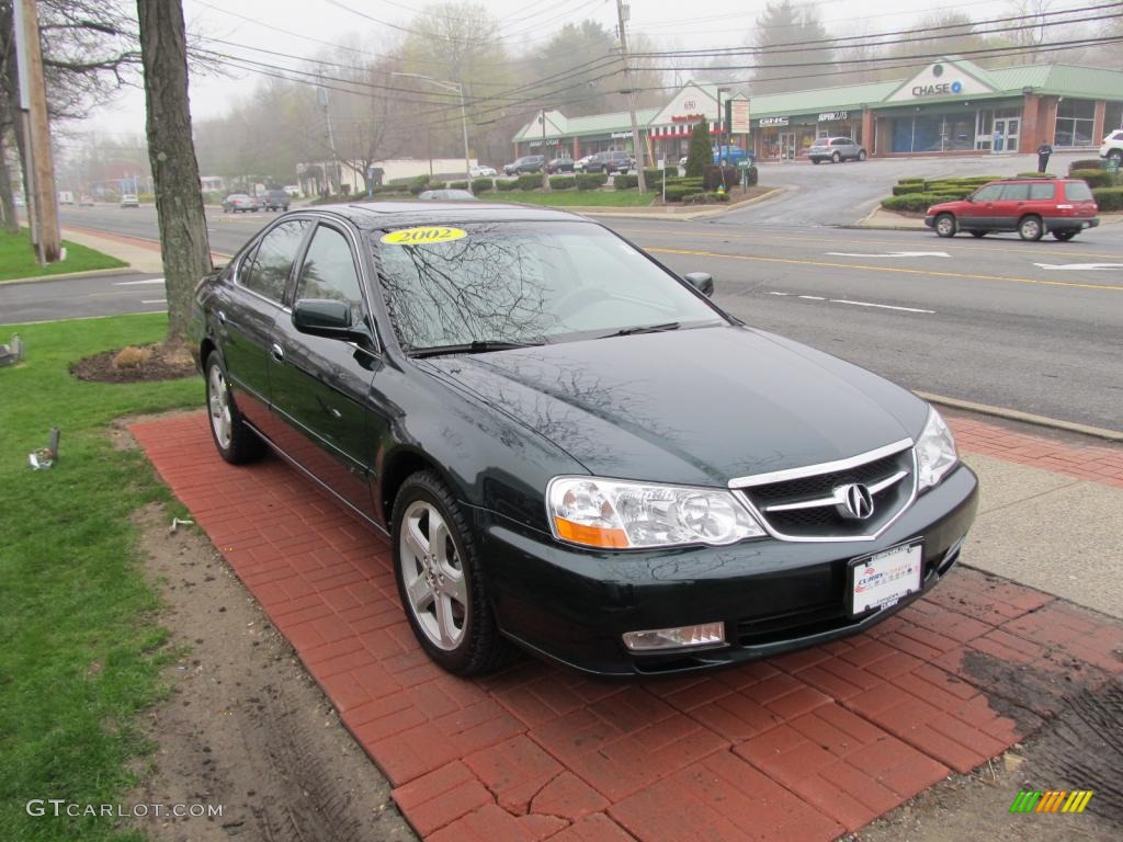 2002 TL 3.2 Type S - S Noble Green Metallic / Parchment photo #3