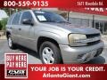 2002 Light Pewter Metallic Chevrolet TrailBlazer LS  photo #4