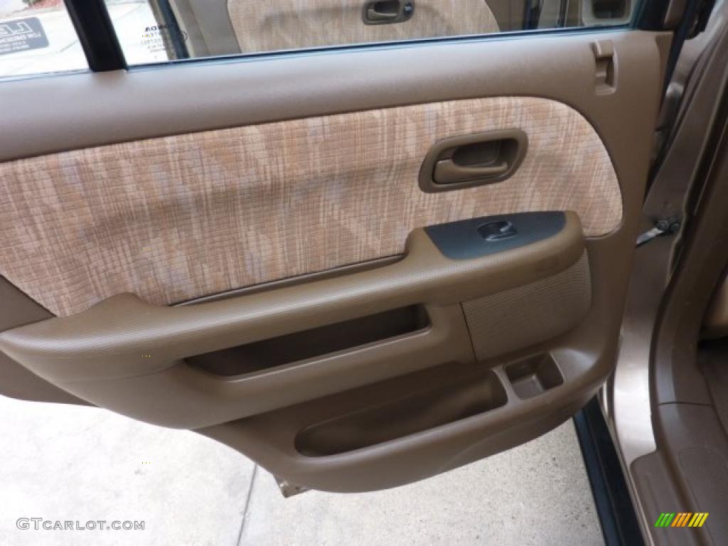 2003 Honda CR-V LX 4WD Saddle Door Panel Photo #48373297