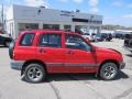 2000 Wildfire Red Chevrolet Tracker 4WD Hard Top  photo #2