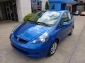 2007 Vivid Blue Pearl Honda Fit   photo #11