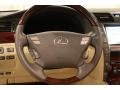 Cashmere Beige 2009 Lexus LS 460 AWD Steering Wheel