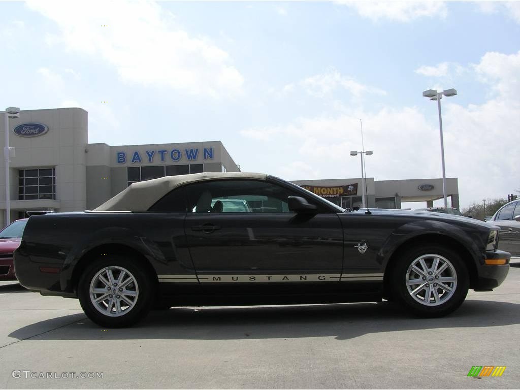 2009 Mustang V6 Convertible - Alloy Metallic / Medium Parchment photo #6