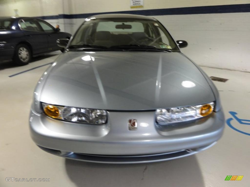 Silver Blue 2002 Saturn S Series SL2 Sedan Exterior Photo #48374951