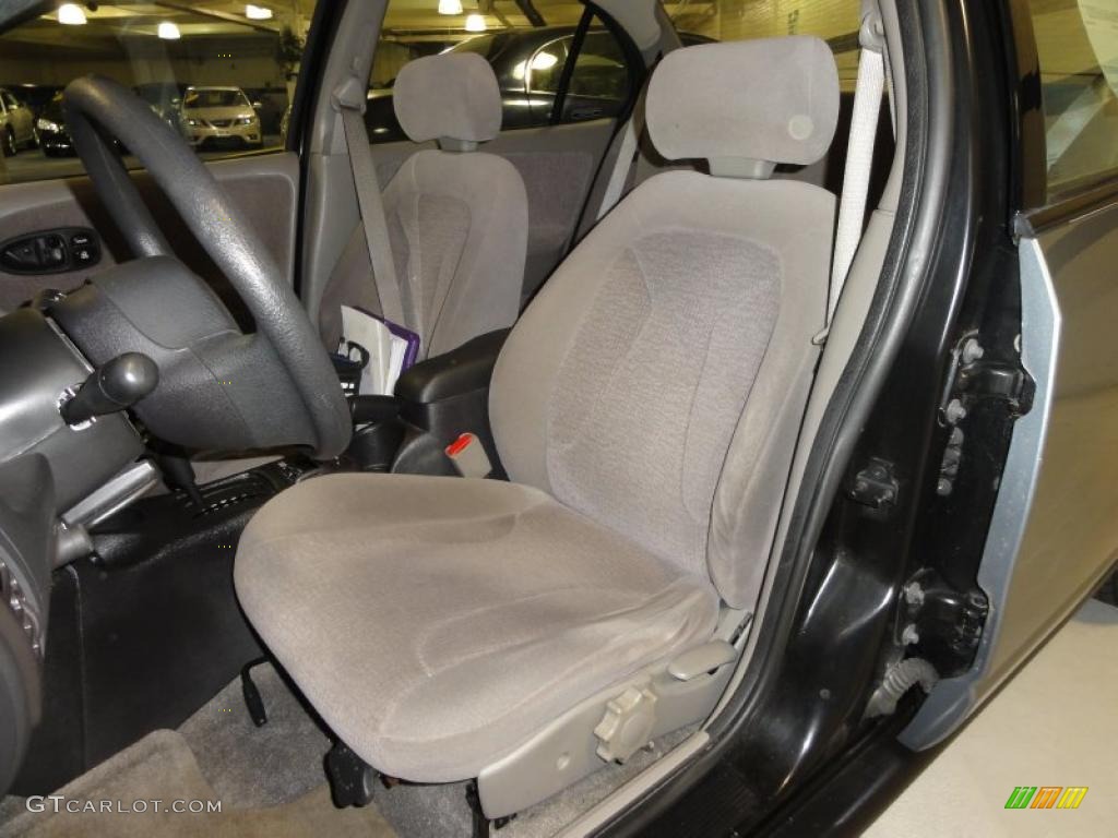 Gray Interior 2002 Saturn S Series SL2 Sedan Photo #48375119