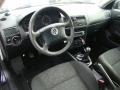 2000 Volkswagen Jetta Black Interior Prime Interior Photo