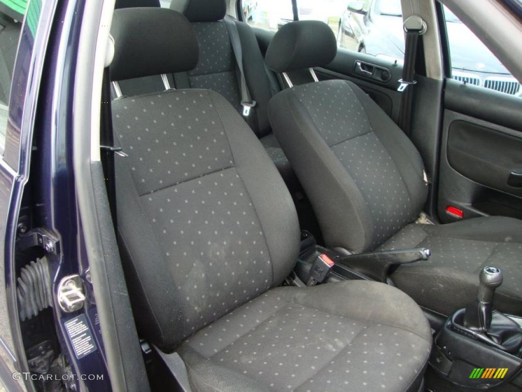 Black Interior 2000 Volkswagen Jetta GL Sedan Photo #48375479