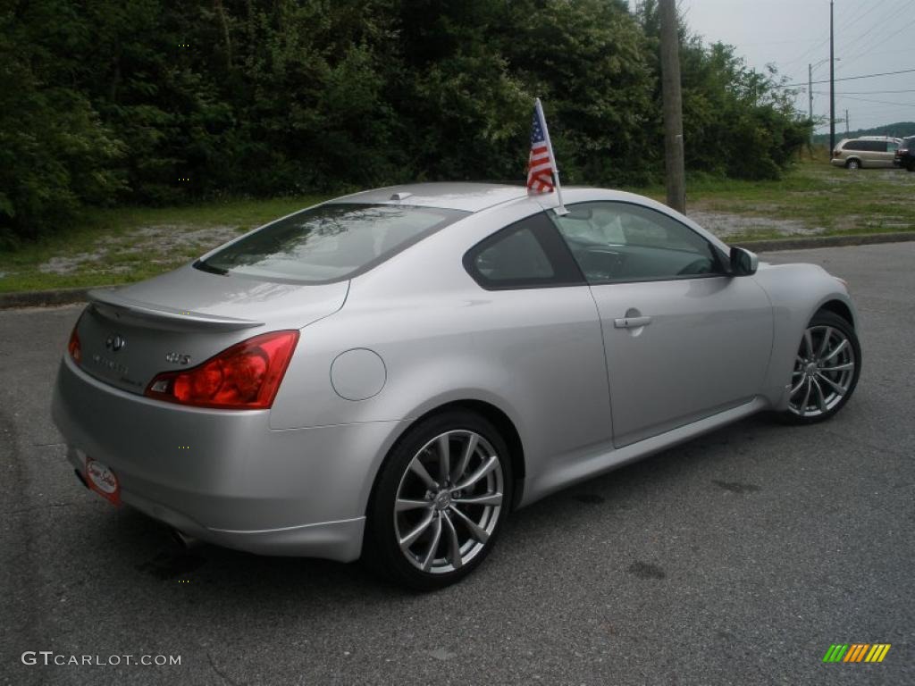 Liquid Platinum Silver 2008 Infiniti G 37 S Sport Coupe Exterior Photo #48375596