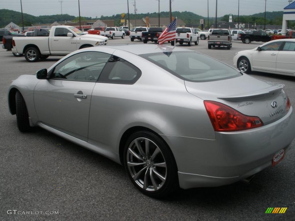 Liquid Platinum Silver 2008 Infiniti G 37 S Sport Coupe Exterior Photo #48375626