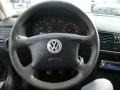 Black 2000 Volkswagen Jetta GL Sedan Steering Wheel