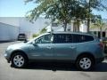 2009 Silver Moss Metallic Chevrolet Traverse LT  photo #3