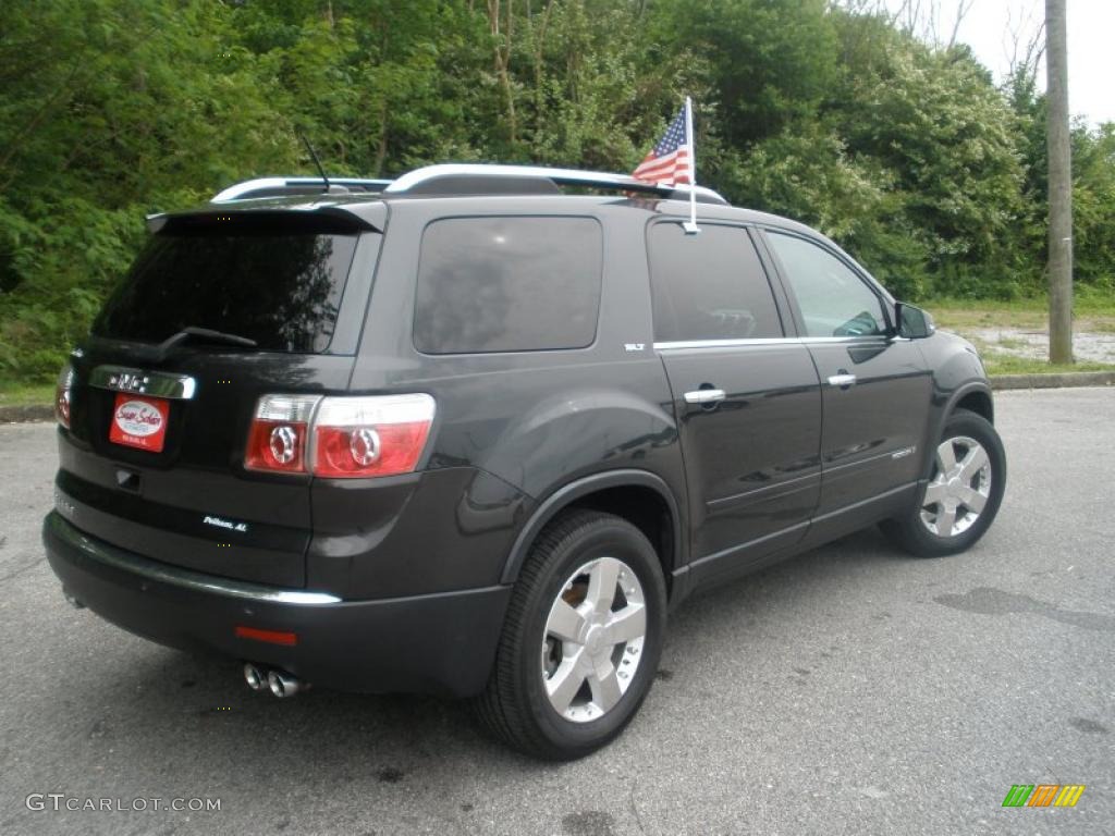 2007 Acadia SLT - Carbon Metallic / Ebony photo #3