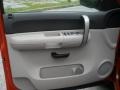 Light Titanium 2009 Chevrolet Silverado 1500 LT Crew Cab Door Panel