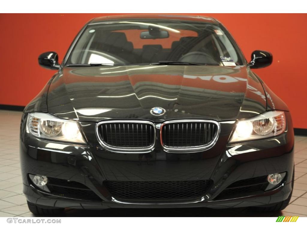2011 3 Series 328i Sedan - Jet Black / Black Dakota Leather photo #2