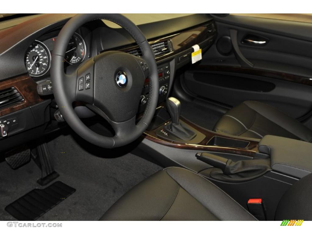 2011 3 Series 328i Sedan - Jet Black / Black Dakota Leather photo #7