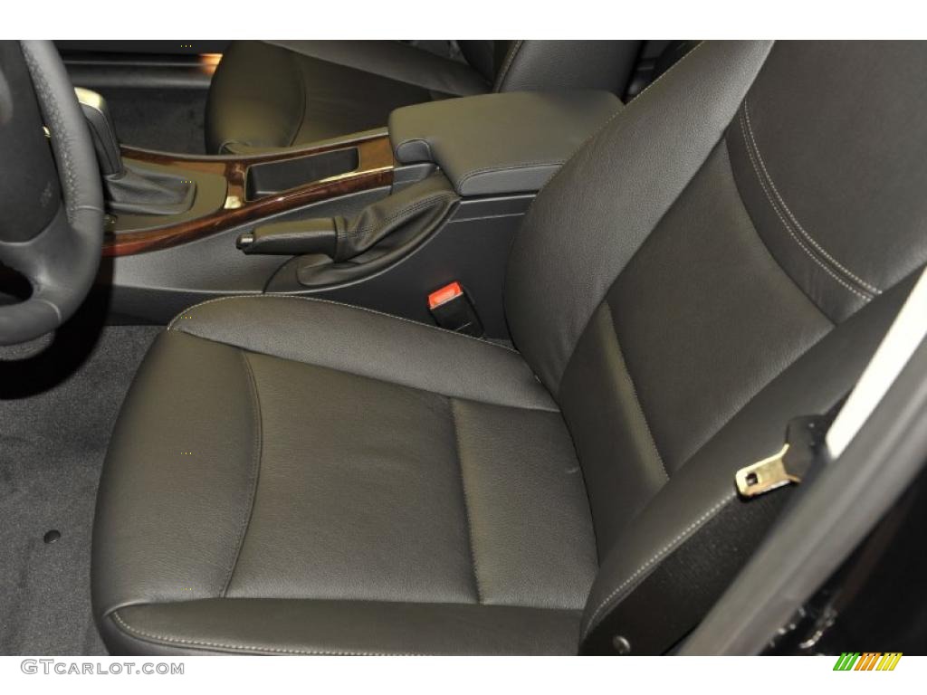 2011 3 Series 328i Sedan - Jet Black / Black Dakota Leather photo #8