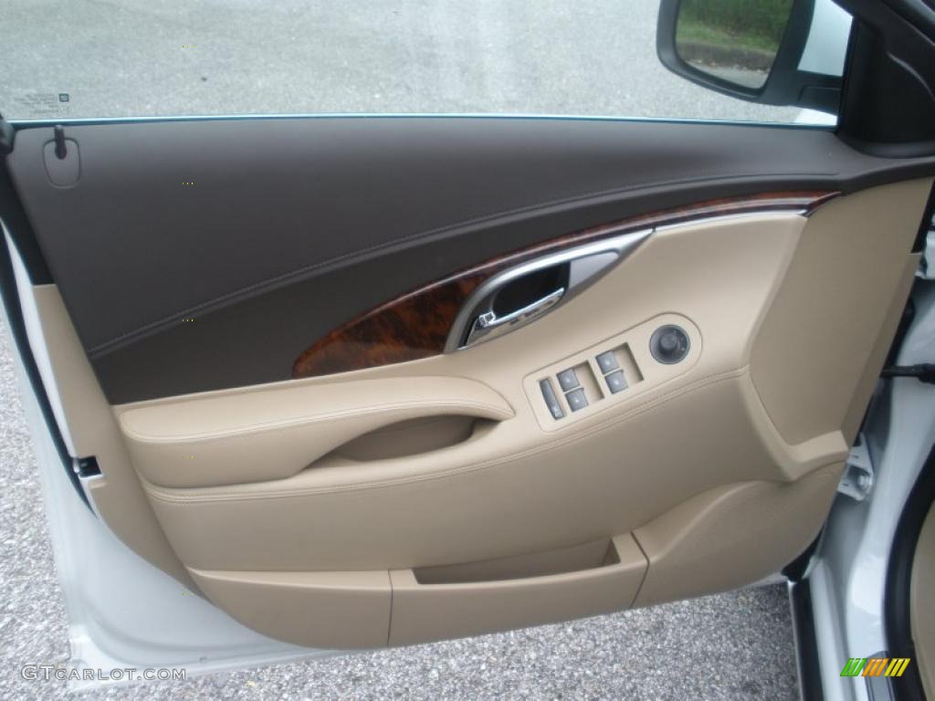 2011 Buick LaCrosse CX Cocoa/Cashmere Door Panel Photo #48378176