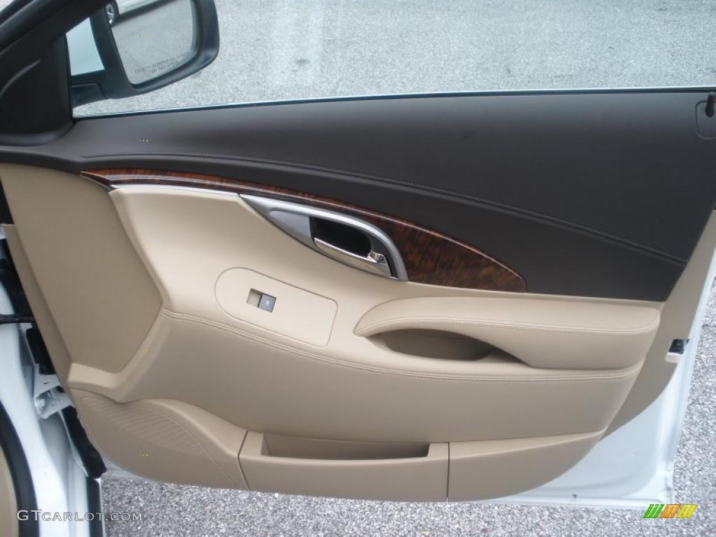 2011 Buick LaCrosse CX Cocoa/Cashmere Door Panel Photo #48378239