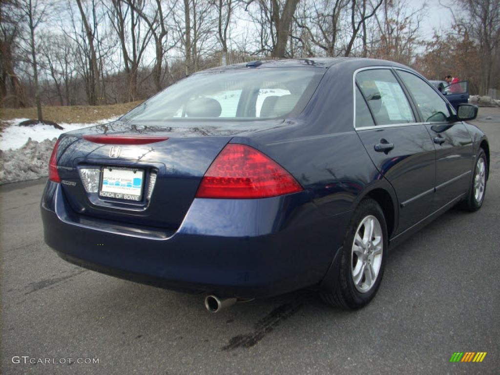 2006 Accord EX-L Sedan - Royal Blue Pearl / Gray photo #3