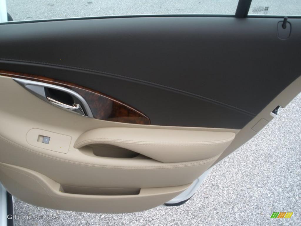 2011 Buick LaCrosse CX Cocoa/Cashmere Door Panel Photo #48378263