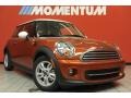 2011 Spice Orange Metallic Mini Cooper Hardtop  photo #1