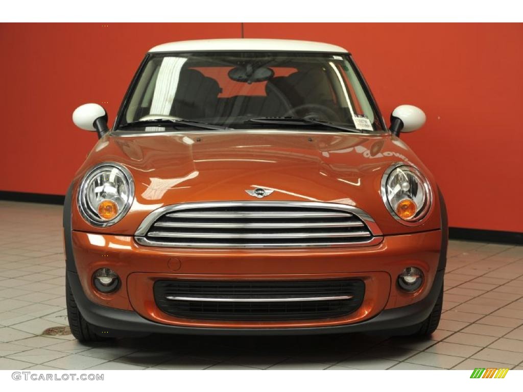 Spice Orange Metallic 2011 Mini Cooper Hardtop Exterior Photo #48378407
