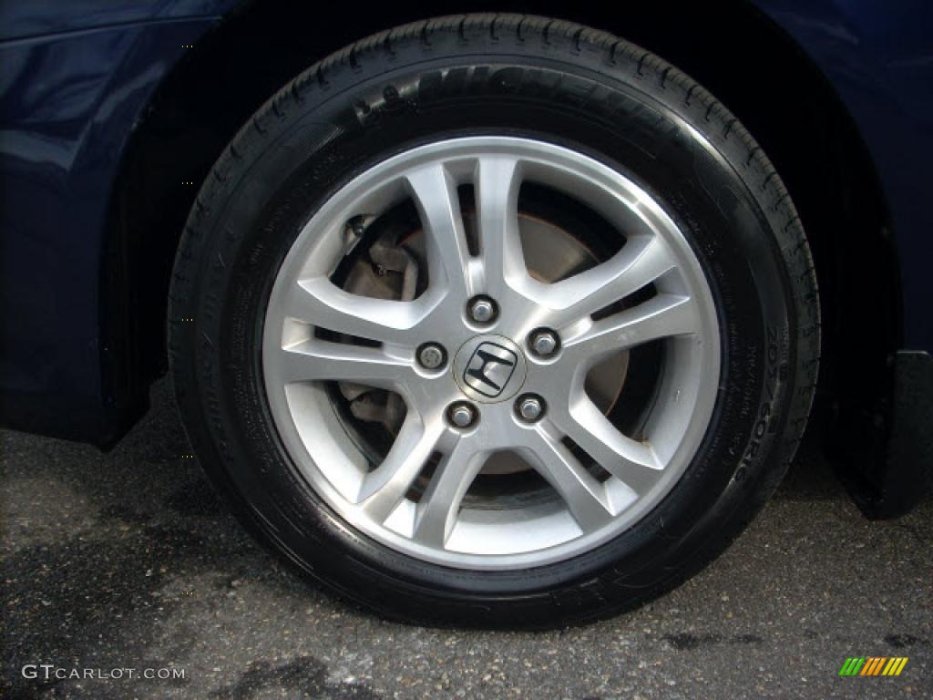 2006 Accord EX-L Sedan - Royal Blue Pearl / Gray photo #10