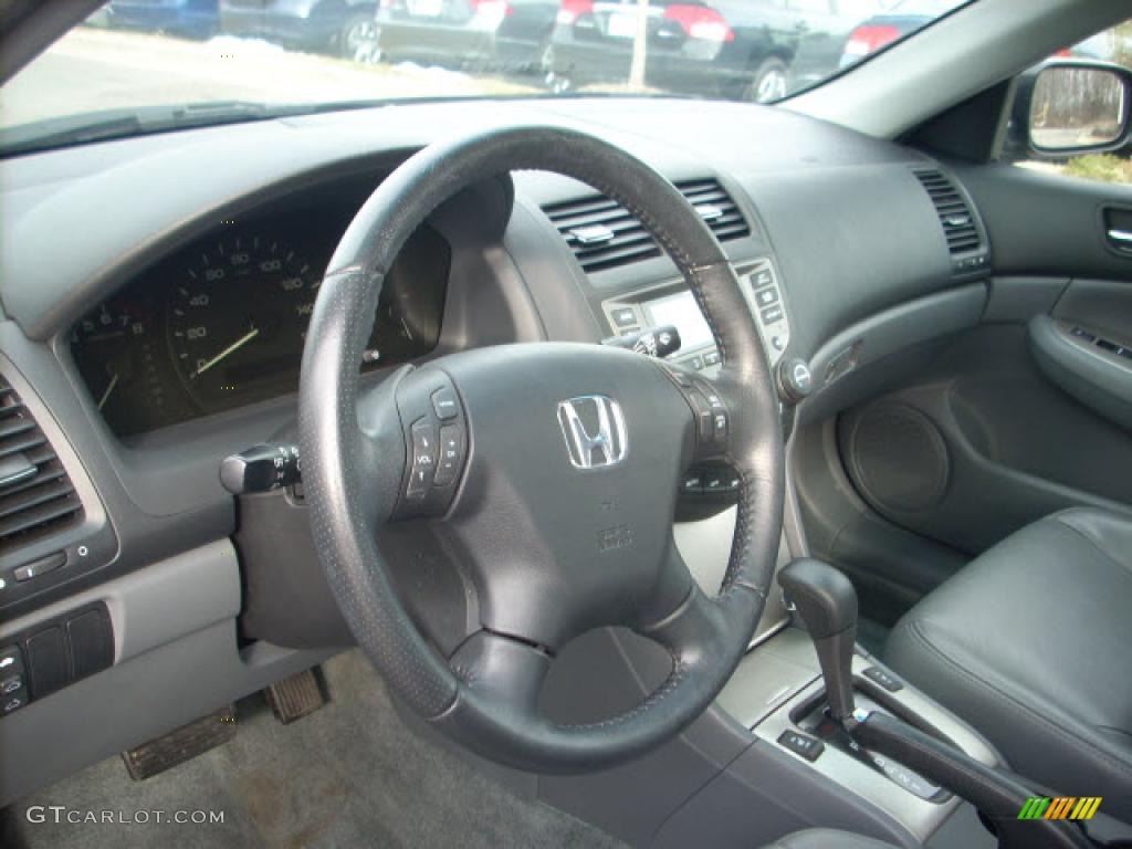 2006 Accord EX-L Sedan - Royal Blue Pearl / Gray photo #11